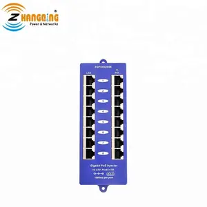 Passive Gigabit 8 Port Mode B POE Injector Patch Panel for WiFi Access Points