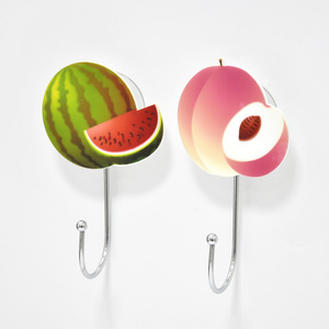 4pcs Nouveauté Fancy Food Shape Petits crochets d'aspiration en plastique - Product Image 6