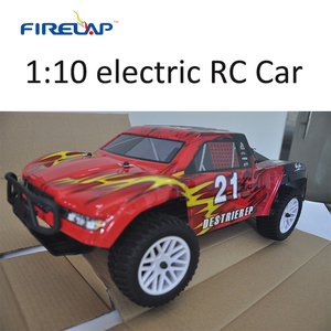 Coche todoterreno teledirigido ERC 94170 1/10 4WD para niños, camión de campo corto sin escobillas, coche de juguete, entrega gratuita - Product Image 5