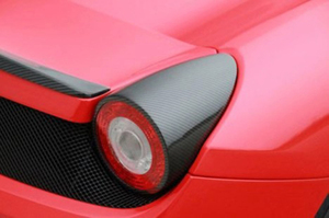10% vente en fibre de carbone Ferrari 458 couvercle de feu arrière Kit de carrosserie arrière 4 pièces - Product Image 6