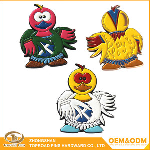 Niedriger Preis Top-qualität Benutzerdefinierte Metall-<span class=keywords><strong>m</strong></span>ünze Emaille Ente Cartoon Customized Geocoins - Product Image 2