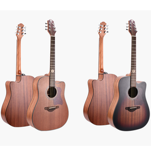 HAN-2300D en gros personnalisé <span class=keywords><strong>41</strong></span> "Dreadnought Cutaway laminé guitare acoustique - Product Image 2
