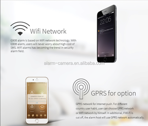 2015 App de Control Global más nuevo y más caliente RFID Bluetooth WIFI Touch clave GSM sistema de alarma casera G90B - Product Image 4