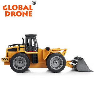 Mondiale Drone <span class=keywords><strong>Huina</strong></span> jouets <span class=keywords><strong>1520</strong></span> 6CH rc bulldozer ingénierie véhicule jouet mini bulldozer à vendre - Product Image 6