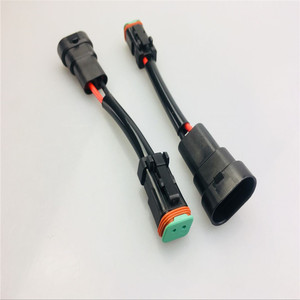 制造商1 2 4 6 8 12路引脚外壳电缆制造商线束dt连接器套件总成线束 - Product Image 5