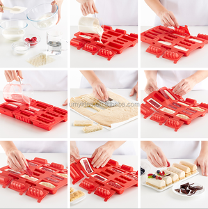 Kit de <span class=keywords><strong>Mini</strong></span> moules en Silicone pour toutes les occasions, pour faire des petits gâteaux rectangulaires antiadhésifs à bout carré, 2019 - Product Image 3