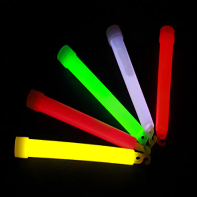 2024 Hot Sales Glow Sticks Linterna, Chemical Light Sticks, Glowsticks de 6 pulgadas para regalos promocionales Fiesta