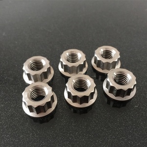 5/16-18 12 điểm mặt bích đầu Titan bánh xe rim Bolt - Product Image 6