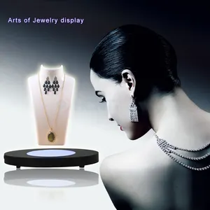 HCNT Rotating Levitation Jewelry Display Stand Magnetic Levitating Display Stand for Mall Shop Windows Product