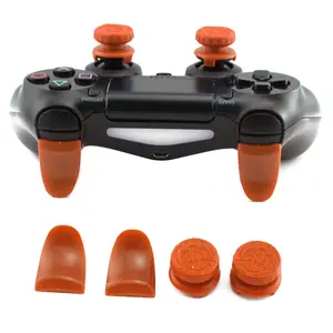 LQJP PS4 Thumbstick & L2 R2 트리거 버튼 Thumbsticks 엄지 스틱 커버 캡 익스텐더 PS4 컨트롤러