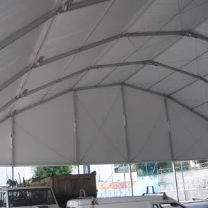 Grande estrutura de tenda de polygon de alumínio 20 largura para eventos esportivos, futebol, basquete