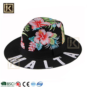 JAKIJAYI mode benutzerdefinierte sommer papier maß breite krempe <span class=keywords><strong>panama</strong></span> <span class=keywords><strong>jack</strong></span> hut - Product Image 1