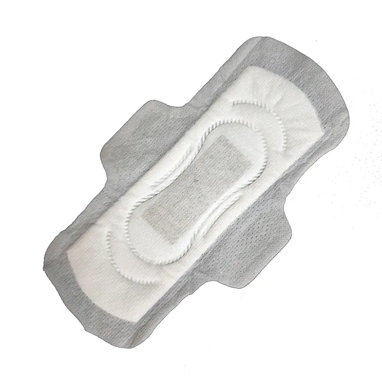 Almohadillas menstruales biodegradables de algodón orgánico para mujer, fabricación al por mayor de Rockbrook SN2554XT, compresas sanitarias de anión para mujer
