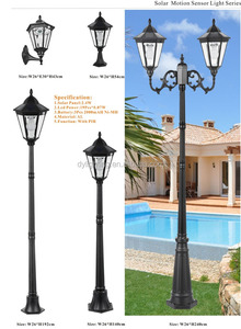<strong>Solar</strong> <strong>Powered</strong> LED <strong>Post</strong> Lights Outdoor <strong>Lamp</strong> <strong>Post</strong> for Garden Fence Pillar Lights - Product Image 2