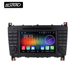 Lecteur multimédia de voiture avec écran tactile, intégré, wi-fi, octa core, 4 go, Android 8.0, 2 din, pour <span class=keywords><strong>mercedes</strong></span> w203, nouveau - Product Image 2