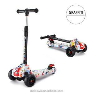<span class=keywords><strong>Trottinette</strong></span> pliable à 3 roues pour enfants durable avec roulements ABEC-7 et hauteur réglable pour les enfants de 3 à 12 ans - Product Image 2