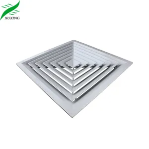 aluminum supply air diffuser square air diffuser for hvac air diffuser system