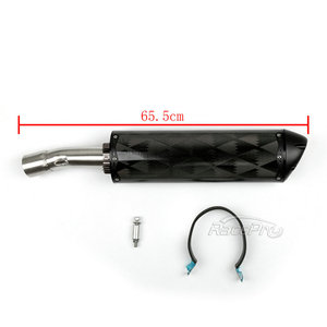 Silencieux d'échappement latéral RACEPRO moto pour BMW F650GS F650GS (2008-2012) <span class=keywords><strong>F800GS</strong></span> F700GS (2008-2015) - Product Image 1