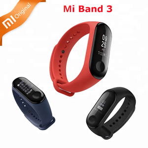 2018 nuevo Fitness Tracker 0,78 pulgadas OlED pantalla para Xiaomi Mi banda 3 reloj pulsera inteligente Original miband 3 - Product Image 1