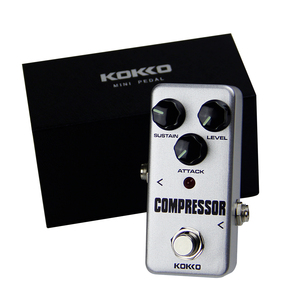 2023 Mini <span class=keywords><strong>compresseur</strong></span> pédale d'effet guitare pédale Portable Circuit entièrement analogique universel pour guitare et basse - Product Image 1
