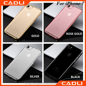 Point chaud pour l'<span class=keywords><strong>iphone</strong></span> <span class=keywords><strong>7</strong></span> cas trasparent placage tpu couverture de téléphone cas - Product Image 1