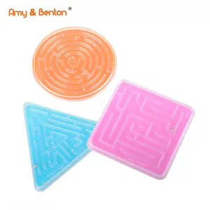 Fun and Educative Party Favor plastic maze ball game Toys for boys and girls Brain Teaser Puzzles for Kids