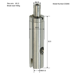 Nouveau système de <span class=keywords><strong>suspension</strong></span> de fil de pince de câble en laiton conçu pour les plafonniers affleurants Clip de câble métallique - Product Image 2