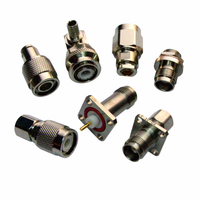 Conector RF chapado en oro personalizado de 50/75 ohmios BNC/TNC/MCX/MMCX/SMA/SMB/SMC
