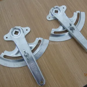 Damper handle HVAC 3 8 air galvanized steel sheet air duct manual manuel 1 2 damper quadrant hinge factory price quadrant damper hardware