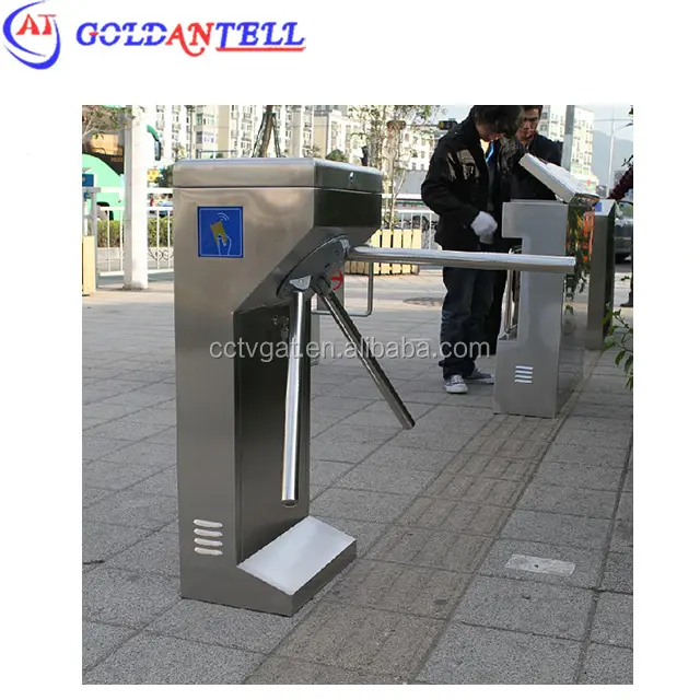 Toegangscontrole beveiliging passage automatische barrière supermarkt entree teller tourniquet speed gate met RFID interface