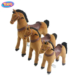 De Laatste Dag 'S Speciale Aanbieding Volwassen Mechanische Paard Mall Rit Op Speelgoed 1 Meisje 1 Paard