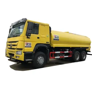 China Sinotruk HOWO 6x6 fuel tank truck for 15-25 cubic meter oil trucks price