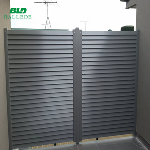 Persienne <span class=keywords><strong>en</strong></span> aluminium Décoratif Clôture De Sécurité Panneau De Porte - Product Image 1