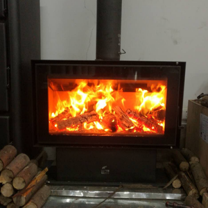 <span class=keywords><strong>Cheminée</strong></span> à bois avec Chaudière À Eau Usine Directement BIU-2400 D'intérieur, Chauffage domestique 3 Ans En Acier Warmfire - Product Image 5