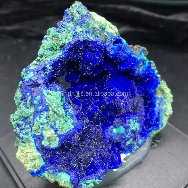 AAA Qualité Roche Rugueuse L'azurite Malachite Bleu Spécimen Minéral
