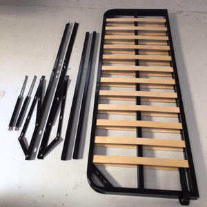 Modern Folding Metal Ottoman <strong>Bed</strong> Frame with <strong>Gas</strong> <strong>Lift</strong> and Storage for Double <strong>Single</strong> King Sizes Bedroom Use - Product Image 5
