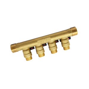 Vannes à boisseau sphérique <span class=keywords><strong>avec</strong></span> <span class=keywords><strong>poignée</strong></span> noire collecteurs de compresseur d'air en laiton - Product Image 4