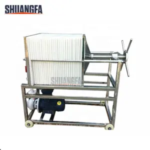 Grape Wine Plate Frame Filter Machine With High Quality