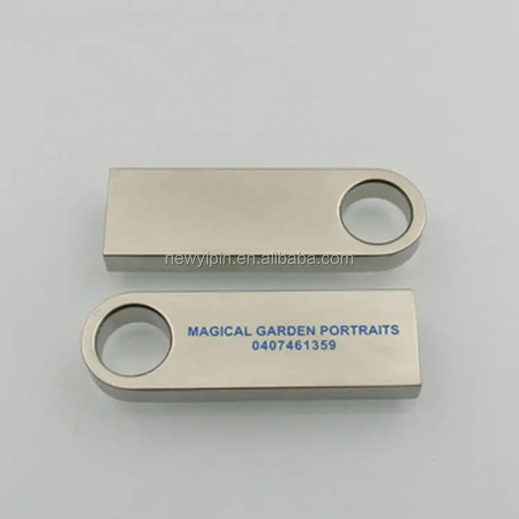 Vendita calda 8GB 16GB del Metallo USB 2.0 Memoria del Pollice del Bastone Flash Pen Drive di Memoria U Disk Regalo