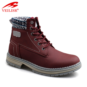 All'aperto faux tomaia in pelle di modo di mezza top calzature degli uomini di inverno <span class=keywords><strong>stivali</strong></span> - Product Image 2
