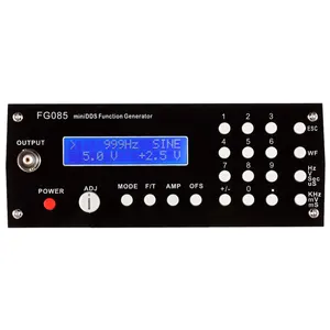 Digitaler Frequenz generator DDS-Funktion Signal generator Fertig produkt mit Panel Power Sine Square Saw tooth Triangle Wave