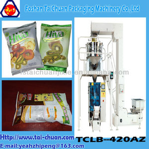 Tclb- 420az vertical automático de alimentos hinchada de embalaje de la máquina - Product Image 1