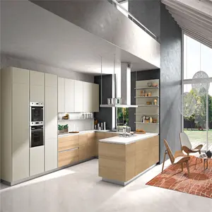 Pas cher Armoires <span class=keywords><strong>De</strong></span> <span class=keywords><strong>Cuisine</strong></span> En Mélamine Peinture Conçoit Des Meubles <span class=keywords><strong>De</strong></span> <span class=keywords><strong>Cuisine</strong></span> - Product Image 1
