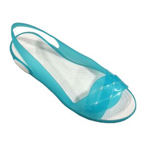 Di nuovo Disegno Sandali Per Le Donne E Le Signore Delle Donne Della Gelatina Scarpe Sandali Plastique TPE <span class=keywords><strong>Verde</strong></span> Scarpe Lacdies Sandali di Estate - Product Image 4