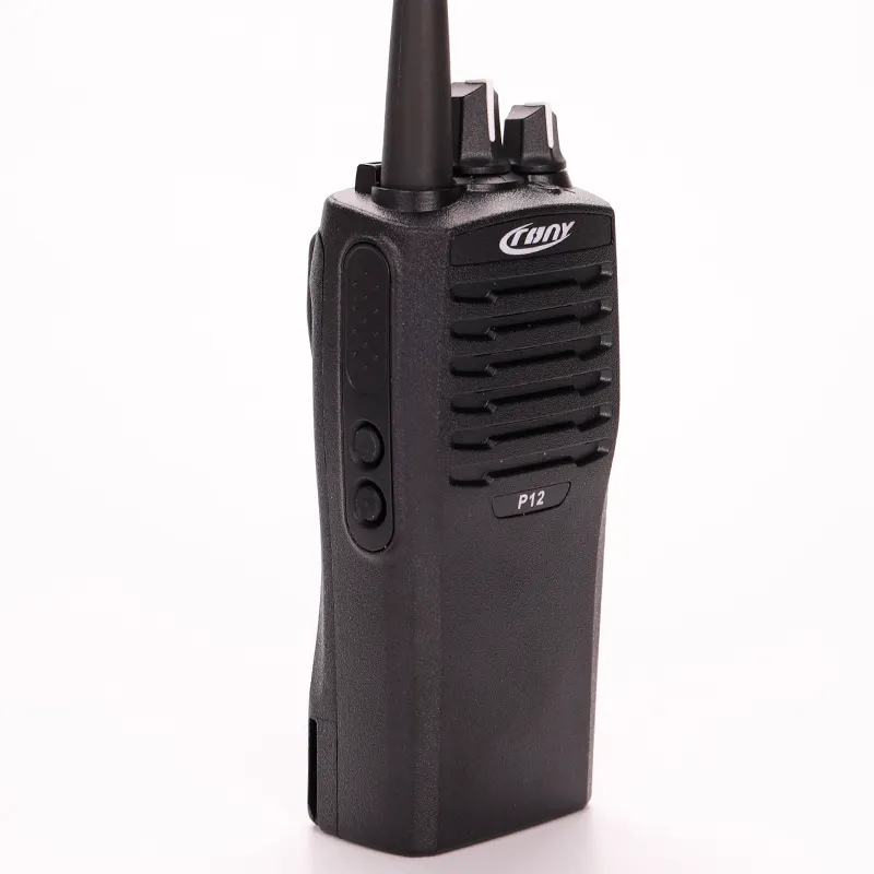 IP54 su geçirmez kullanışlı radyo 10 watt yüksek güç uzun mesafe Walkie Talkie kablosuz FM verici Walkie Talkie Crony P12