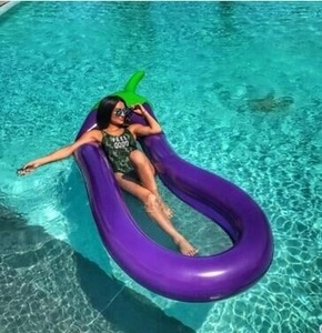 Nhà máy sản xuất <span class=keywords><strong>Inflatable</strong></span> Cà tím hồ bơi Float cho các hoạt động nước hồ bơi đồ chơi màu tím PVC/TPU Chất liệu EN71 chứng nhận - Product Image 4