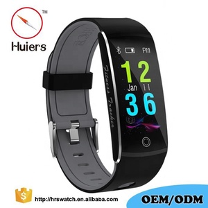 Hot bán người đàn ông của F10 Vòng đeo tay thông minh đồng hồ điều khiển từ xa chức năng OLED Khả năng tương thích IOS Android Màn hình huyết áp tim - Product Image 2
