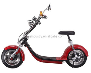 Scooter électrique urbain à pneus larges antivol avec <span class=keywords><strong>amortisseur</strong></span> 1000W - Product Image 2