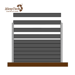 Hàng Rào Gỗ Tổng Hợp Ngoài Trời Holz-kunststoff Wpc Garten Zaun Euro Khu Dân Cư Ngoài Trời - Product Image 6