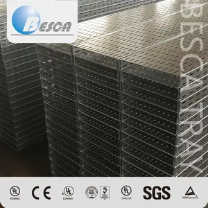 Best Seller Perforated Compounding Steel Cable Tray with Different Sizes